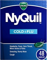 Vicks NyQuil Cold and Flu Relief Liquid caps