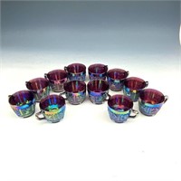 LE Smith Amethyst Punch Cup Lot