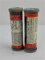 Pair of Vietnam Survival Flares