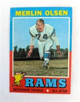1971 Topps Merlin Olsen Card #125