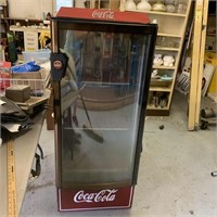 Coca Cola Cooler Turned into Display Case