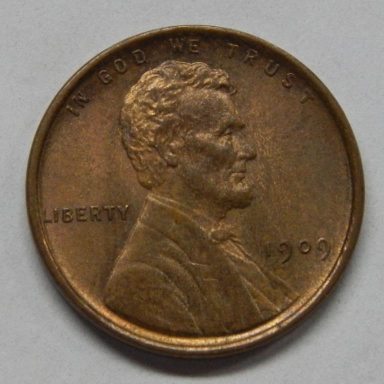 1909 VDB Lincoln Wheat Cent