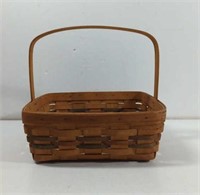 1990 Longaberger Shades of Autumn Pie Basket