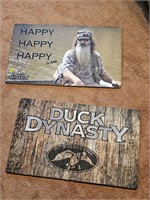 Duck Dynasty- HAPPY HAPPY HAPPY mats