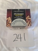 Federal 375 Rounds 22 Long Rifle