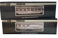 TWO K-LINE CLASSIC STEEL PASSENGER CARS NEW IN BOX