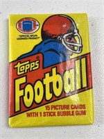 1981 TOPPS FOOTBALL UNOPENED WAX PACK