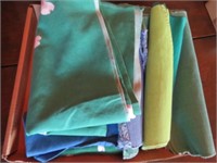 BOX PLACEMATS & NAPKINS, TABLE CLOTH