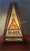 * Blatz lighted sign 12x20