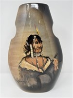Art Pottery Vase Signed Rick Wisecarver 14"H