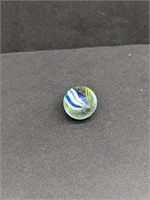 Blue And Yellow Ribbon Core Marble