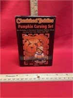 Pumpkin carving set