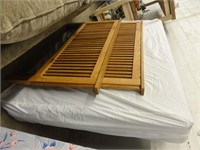 King size box spring, mattress, frame,