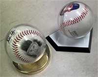 (2): Nolan Ryan Limited Edition Baseballs