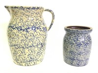 BBP & Robinson Ransbottom Sponge Ware Pottery