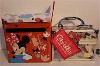 Minnie Mailbox and Butterfly Trinket Box