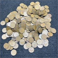 Lot w/ 375 1930's Wheat Cents