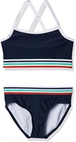 UPF 50+ Beach Sport Bikini Swimsuit  8 Navy