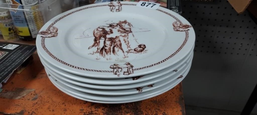 (6) TODAY'S HOME, WESTERN PLATES