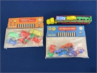 Vintage Children’s plastic vehicles, Made in Hong