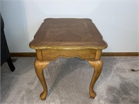 Wood End Table Inlay Top #1