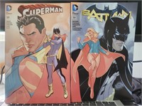 EXx2: Batman #50 & Superman #50 DODSON CONNECTING