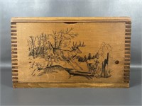 American Wildlife By Evans Sports Dovetailed Box