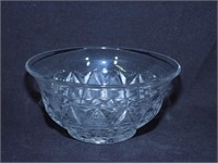 Clear Triangle Pattern Candy Dish