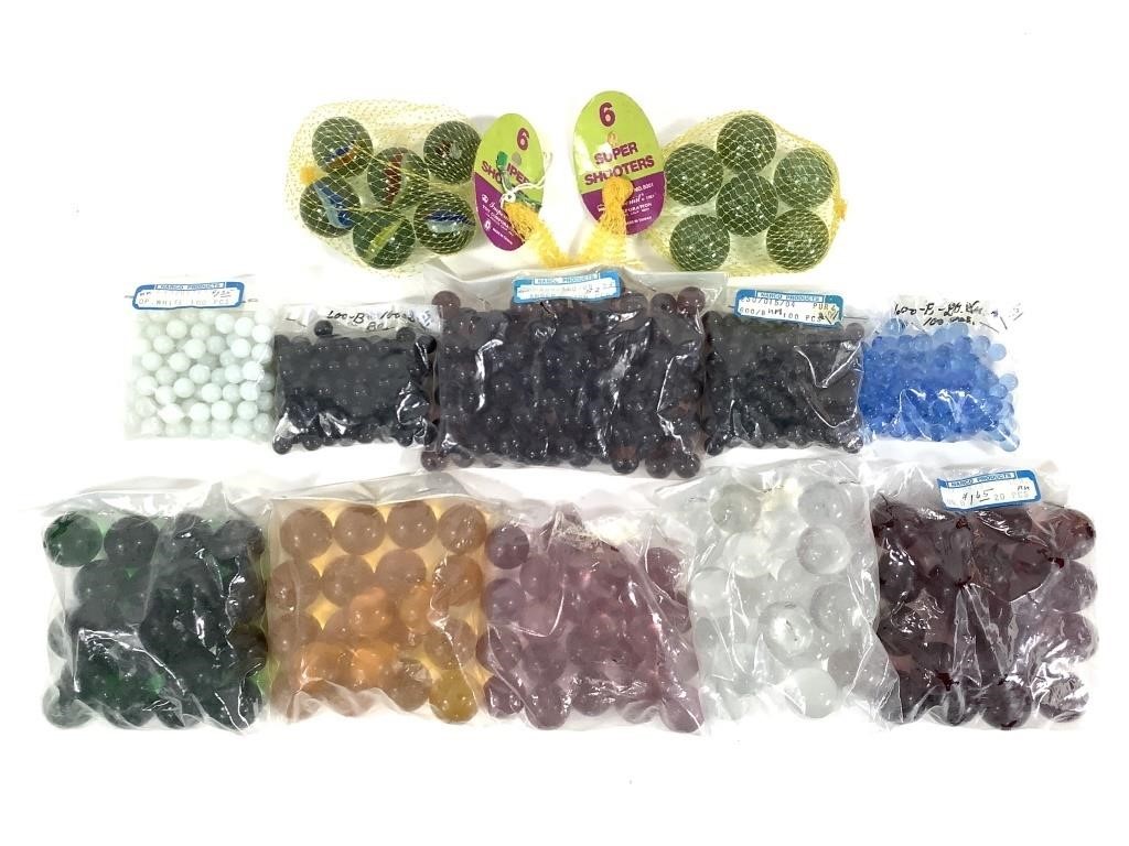 Large Assorted Lot of Marbles