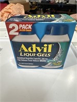 Advil Liquid Gels 2 Pack New