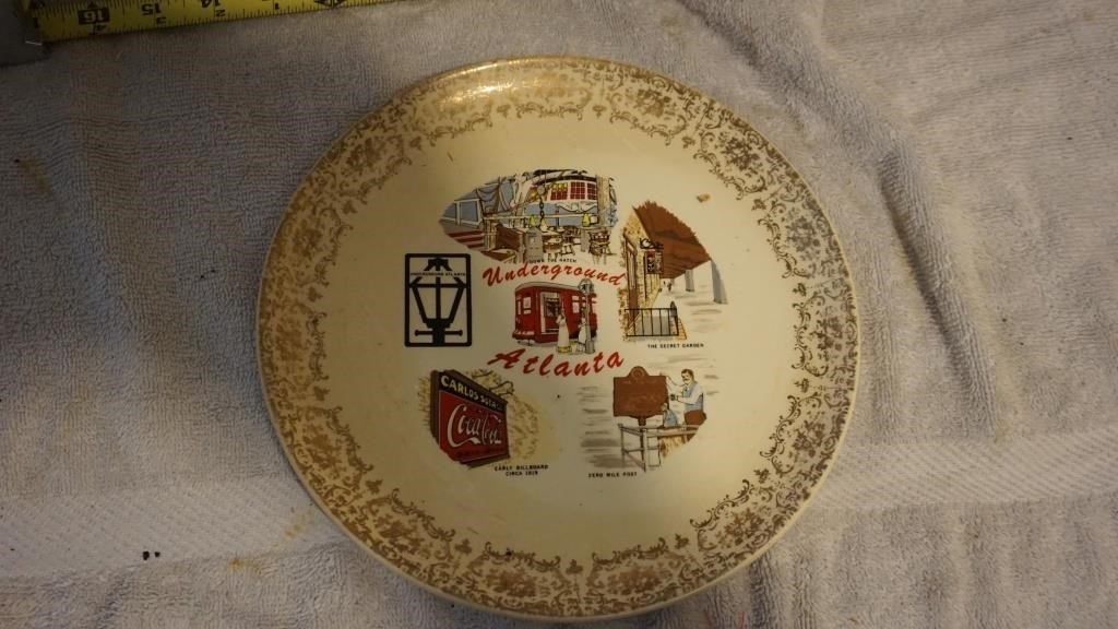 Vintage Underground Atlanta Plate