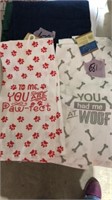 2 NEW doggy hand towels