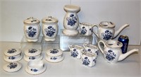 Maryleigh Pottery England Blue Flowers Lot