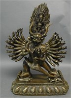 Erotic Bronze Deity