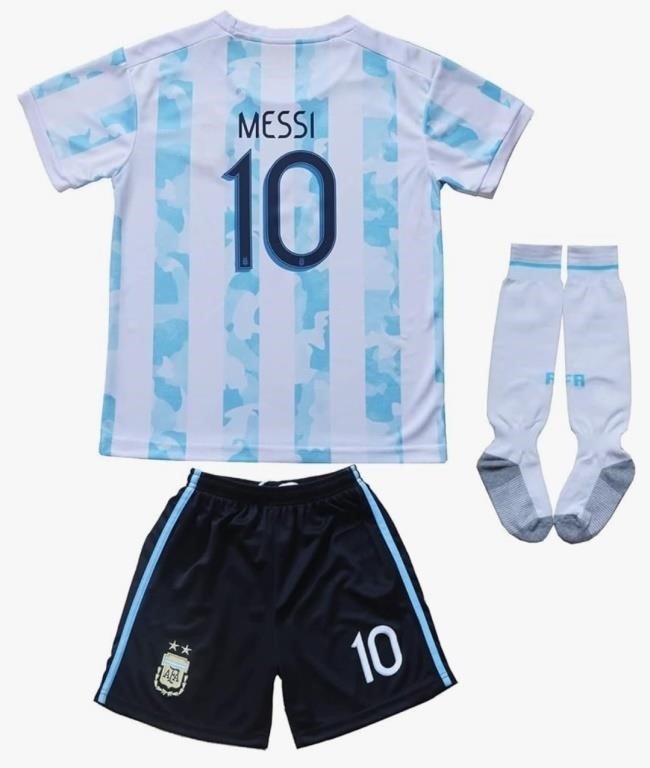 New size 10-11-Necm 2021 Argentina #10 Leo Messi