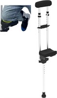 Pain Free Knee Crutch  Adjustable Height