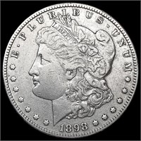 1898-S Morgan Silver Dollar NEARLY UNCIRCULATED