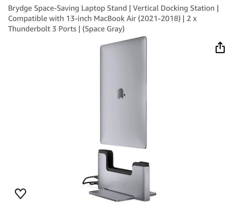 Brydge Space-Saving Laptop Stand