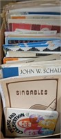 Box of Music Books, Some Vintage