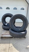 Set of ST235 / 80R15 Trailer Tires