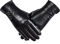 Leather Gloves For Women x2