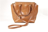COACH Carry-All Leather Tote Hand Bag w Strap