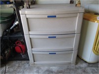 3 DRAWER STORAGE BIN