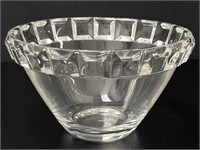 Nachtmann Glass Bowl Signed VTG