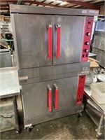 Vulcan Dbl. Stack Nat. Gas Convection Ovens [TW]