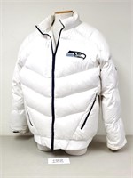 Reebok Seahawks Puffer Coat (Stains) - Size 2XL