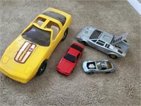 Vintage Ertl Etc Corvettes Toy Cars Etc NONWORKING
