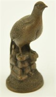 Lot #213 - Miniature Resin Turkey Sculpture