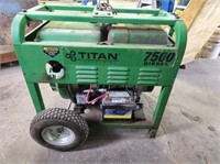 Titan 7500W Diesel Generator