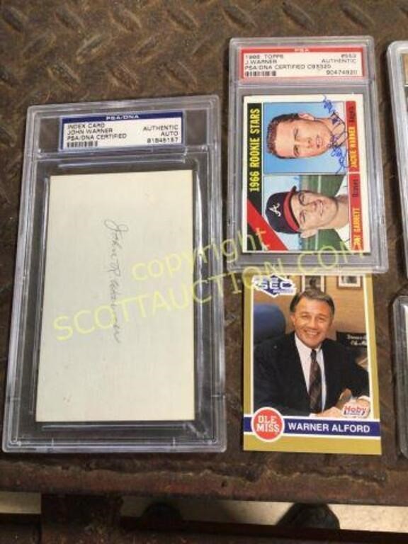 Lot vintage collectors sports cards, (several of